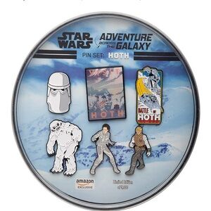 Star Wars Hoth Adventure Pin Set - White, Blue, Gray